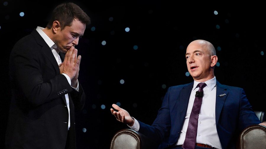 Elon Musk face glume deplasate la adresa lui Jeff Bezos. Ce a spus de această dată
