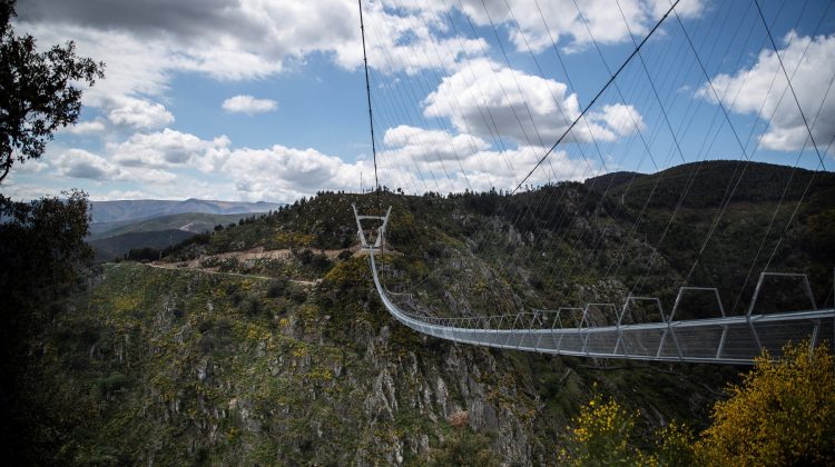(VIDEO/FOTO) A fost inaugurat cel mai lung pod pietonal suspendat din lume. Câți metri are și unde se află