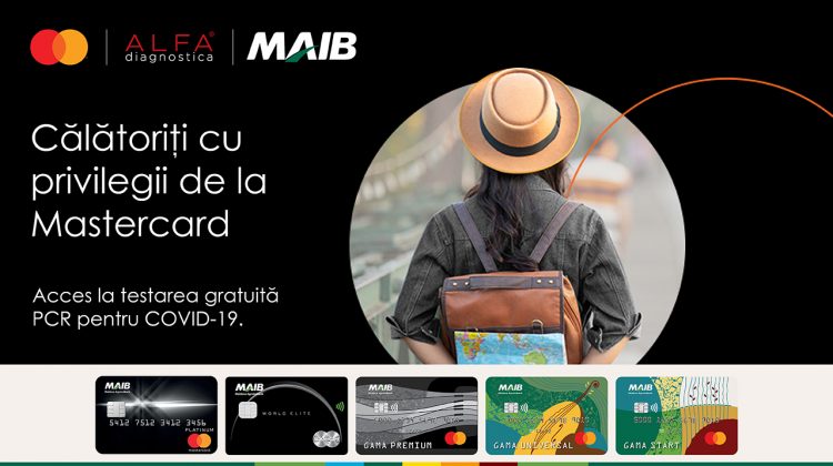 Călătorește cu privilegiile oferite de MAIB și Mastercard