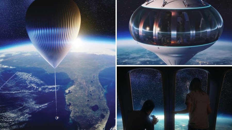 De vânzare: 125.000 $ pentru excursii cu balonul până la limita de jos a cosmosului. Zborul de test deja a avut loc