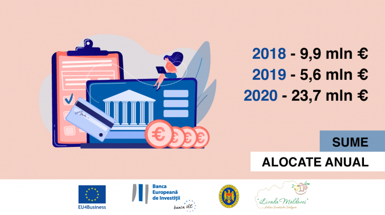 Finanțările acordate agricultorilor moldoveni de către BEI au crescut de patru ori, în 2020 (GRAFICE)