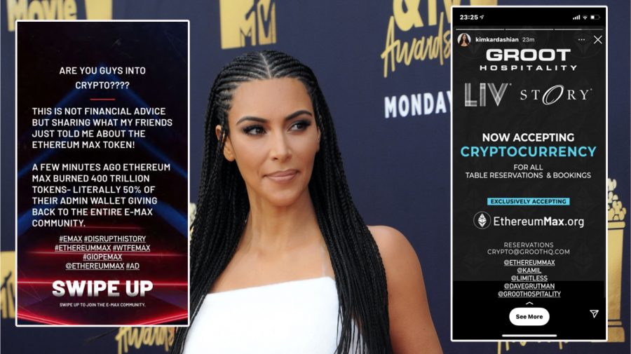 Kim Kardashian West, plătită pentru a face criptomonedelor reclamă pe Instagram. Cât costă serviciile ei