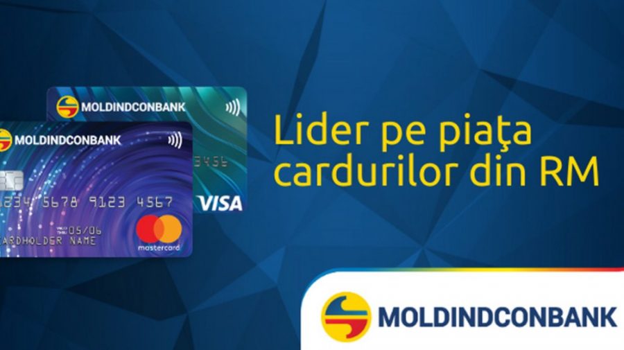 Fiecare al treilea deţinător de card din Moldova este clientul  Moldindconbank