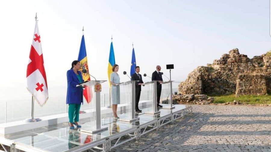 Aderarea la UE – un obiectiv comun pentru Moldova, Georgia și Ucraina. A fost semnată o declarație!