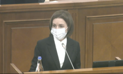 (VIDEO) Maia Sandu, DISCURS tăios în debutul Ședinței Parlamentului: Declar toleranță zero față de corupție