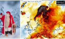 Val de caniculă în țările nordice. Laponia, țara lui Moș Crăciun, a stabilit un record de căldură