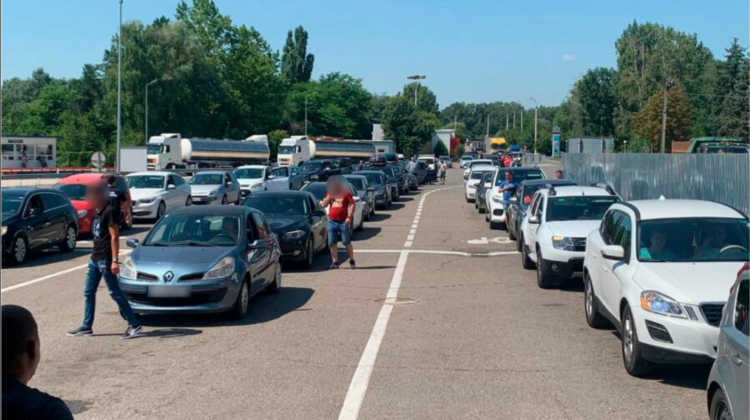 PTF Leușeni, rămas fără internet! Se înregistrează flux mare de mașini. Responsabilii propun un alt punct de trecere