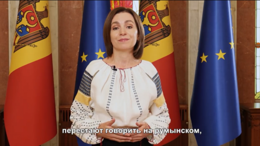 (VIDEO) Mesajul Președintei țării, Maia Sandu de Ziua Limbii Române. Care sunt cuvintele ei preferate