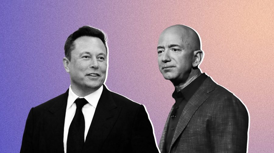 Elon Musk și Jeff Bezos se ceartă full-time. Motivul conflictului dintre cei doi miliardari