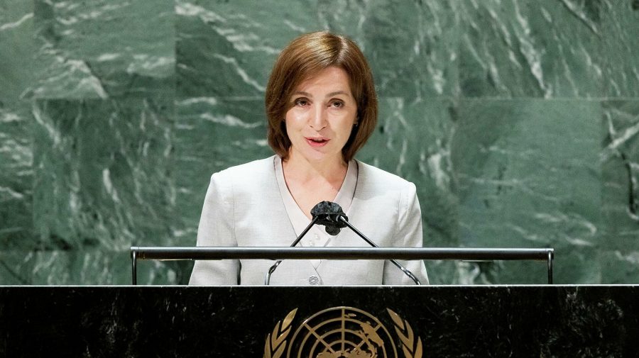 Maia Sandu – la ONU, despre corupție: Escrocii ne-au folosit ca țară de tranzit, pentru a spăla bani