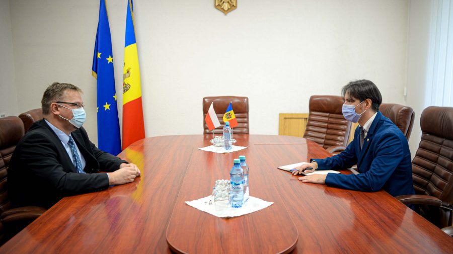 Sergiu Gaibu a discutat cu Ambasadorul Republicii Polone în Republica Moldova, Bartłomiej Zdaniuk. Despre ce au vorbit