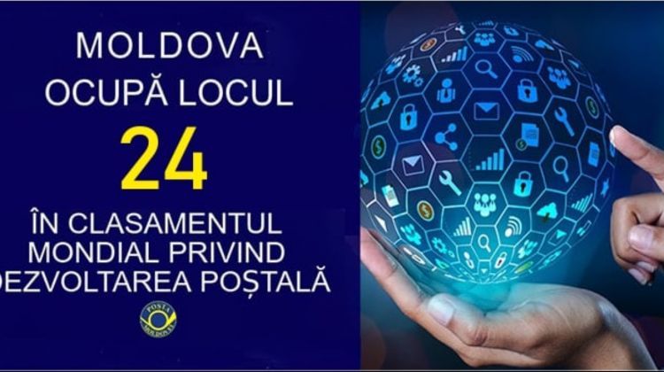 Moldova ocupă locul 24 din 126 de țări în clasamentul mondial privind dezvoltarea poștală