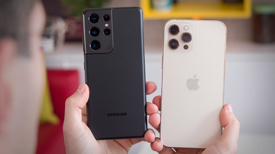 (VIDEO) Ce se întâmplă dacă scapi din mână un iPhone 13 Pro Max? Galaxy S21 Ultra vs cel mai scump iPhone al momentului