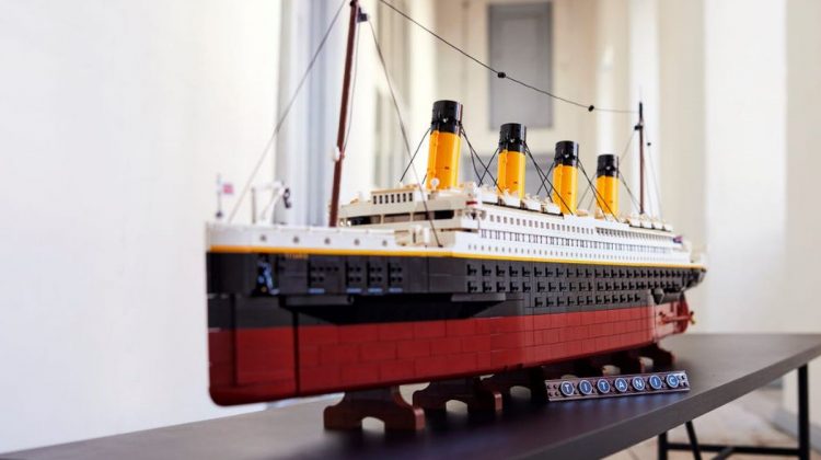 (FOTO/VIDEO) O machetă a vasului Titanic, cel mai mare Lego lansat vreodată. Care este prețul anunțat