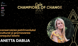 Champions of Change 2021 – Anetta Dabija: „Îmi doresc să locuiesc într-un oraș pentru oameni”