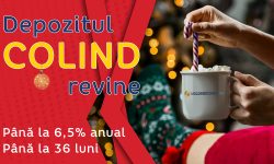 La Moldindconbank, magia sărbătorilor vine cu îndrăgitul depozit ”Colind”