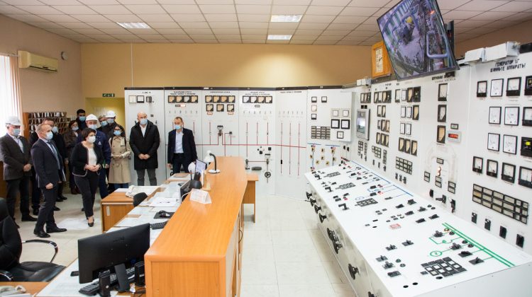 Gavrilița a vizitat principalul furnizor de energie termică din Bălți. A vorbit și despre criza gazelor din octombrie