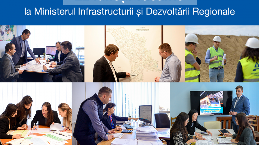 Ministerul Infrastructurii și Dezvoltării Regionale ANGAJEAZĂ! Sunt 22 de funcții vacante