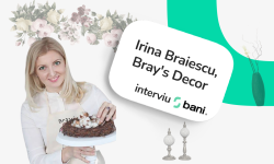INTERVIU VIDEO// Irina Brăiescu, Bray’s Decor: am lansat o afacere cu 100 de lei. De la hobby la antreprenoriat