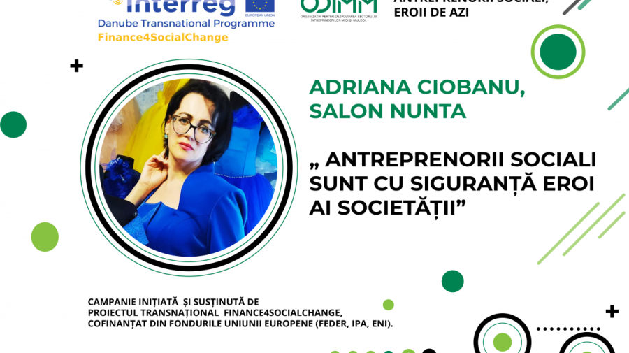 (VIDEO) Adriana Ciobanu, salon Nunta: Antreprenorii sociali sunt cu siguranță eroi ai societății