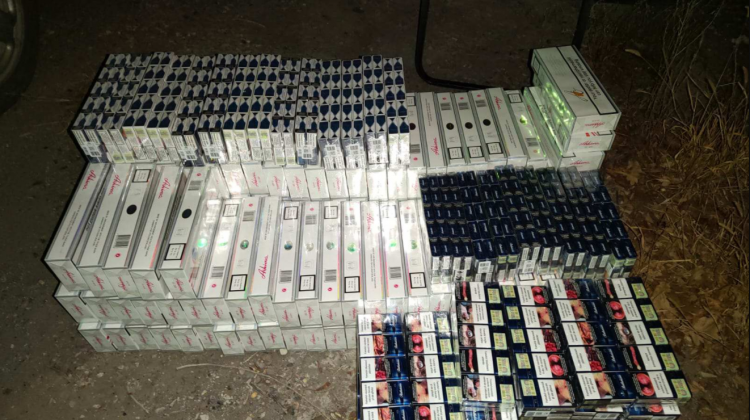 Șase persoane reținute pentru contrabandă cu 600.000 țigarete și 4.000 litri de alcool