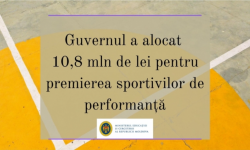 10,8 mln de lei pentru premierea sportivilor care au obținut performanțe remarcabile la competițiile internaționale