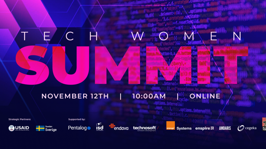 Participă la „Tech Women Summit 2021”, cel mai important eveniment dedicat fetelor și femeilor din industria TIC