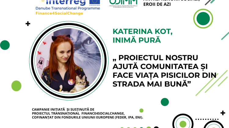 Katerina Kot, Inimă Pură: Proiectul nostru ajuta comunitatea și face viața pisicilor din strada mai bună