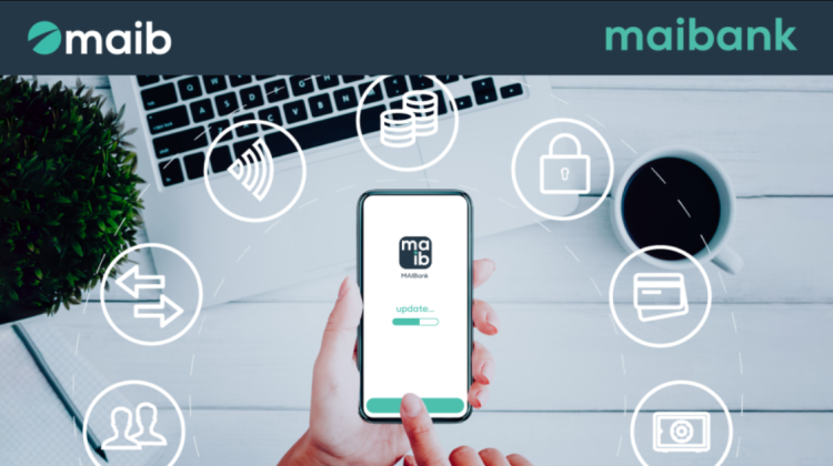 Maib lansează proiectul de redesign al aplicației mobile maibank