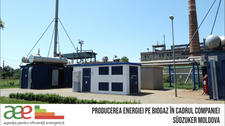 (VIDEO) O companie din Moldova produce energie pe biogaz. Sunt folosite deșeurile comprimate de sfeclă de zahăr
