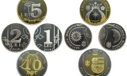 Leul moldovenesc mult mai slab față de euro are monede de 1 leu, 2 lei și 5 lei, iar leul românesc nu are