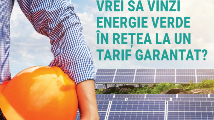 ,,Vrei să vinzi energie verde în rețea la un tarif garantat?” Ghidul lansat de AEE care te poate ajuta