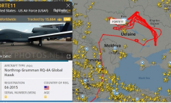 Imagini cu aeronava care îi va anunța pe aliații NATO dacă Rusia invadează Ucraina