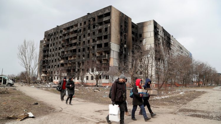 Daunele provocate de Rusia în Ucraina se ridică la 600 de miliarde de dolari. Orașele cel mai greu afectate