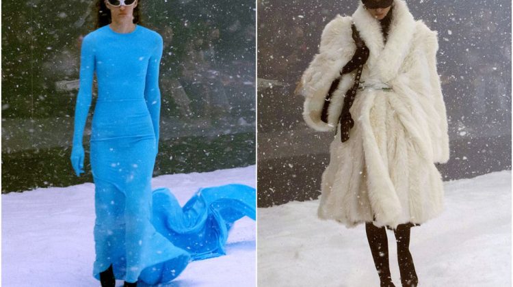 Balenciaga și-a dedicat colecția de la Săptămâna Modei de la Paris Ucrainei