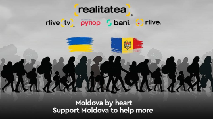 SUPPORT MOLDOVA TO HELP MORE! Peste 300 000 de refugiați din Ucraina au traversat hotarul Republicii Moldova