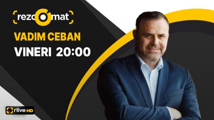 Securitatea energetică – în dezbateri la RliveTV. Președintele Moldovagaz Vadim Ceban – invitatul emisiunii „Rezoomat”!