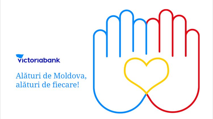 Victoriabank anunță o amplă campanie socială pentru întreaga țară. Alături de Moldova, alături de fiecare!