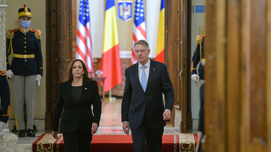 Republica Moldova – subiect de discuție dintre vicepreședintele SUA, Kamalqa Harris și Iohannis