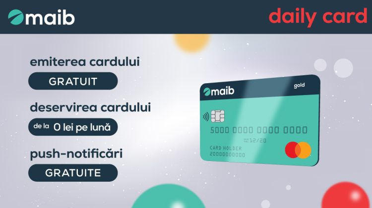 Daily card – noul card de la maib pentru plăți zilnice