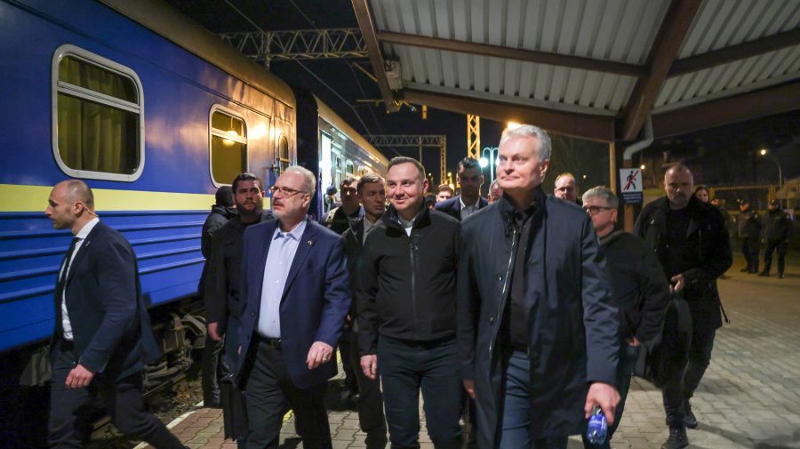 Noi întâlniri cu Zelenski: Președinții Poloniei și statelor baltice merg la Kiev