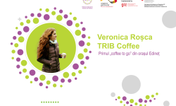 Istorie de succes: Veronica Roșca a deschis primul „coffee to go” din municipiul Edineț