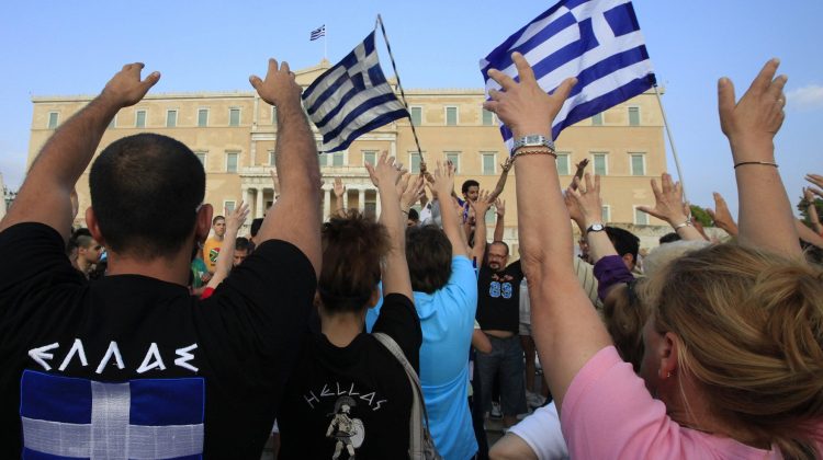 Grecii supărați că scumpirile le-au golit buzunarele. Au ieșit la grevă