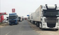 Atenție transportatori! Trafic sporit de camioane cu marfă la vama Giurgiulești pe sensul de ieșire din țară