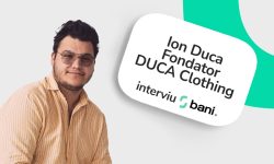 10 LEI// Ion Duca: Îmi doresc ca Duca Clothing să devină un brand cunoscut mondial. A lansat afacerea în pandemie