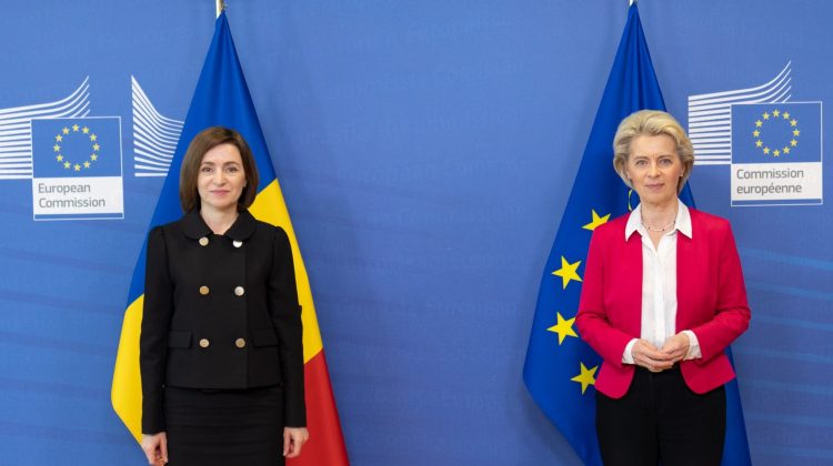 Maia Sandu s-a întâlnit cu Ursula von der Leyen. A cerut abolirea cotelor de export pentru produsele moldovenești