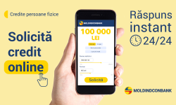 Solicită credit online de la Moldindconbank – rapid, comod și avantajos