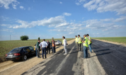 Drumul melcilor! Într-o lună construcția șoselei de ocolire a satului Slobozia Mare a avansat cu 3%