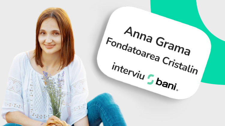 (VIDEO) 10 LEI// Anna Grama, femeia din Bălți care a lansat afacere în concediul de maternitate. Ce este Cristalin.md