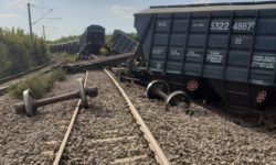 11 vagoane ucrainene au deraiat în România